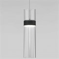 Подвесной светильник Eurosvet Lumen 50244/1 LED черный/прозрачный - фото 4753101