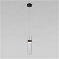 Подвесной светильник Eurosvet Lumen 50244/1 LED черный/прозрачный - фото 4753102