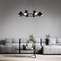 Подвесная люстра Eurosvet Splay 70147/8 черный - фото 4753775