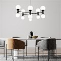 Подвесная люстра Eurosvet Bubble 30182 черный - фото 4753913