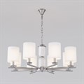 Подвесная люстра Eurosvet Caprera 60146/8 никель - фото 4753966