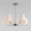 Подвесная люстра Eurosvet Amaretto 60155/5 хром - фото 4754227
