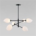 Люстра на штанге Eurosvet Sinki 30189/6 черный - фото 4754437