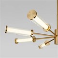 Люстра на штанге Eurosvet Stark 50386 LED латунь - фото 4754847
