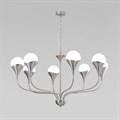 Подвесная люстра Eurosvet Calyx 60169/8 никель - фото 4754950