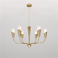 Подвесная люстра Eurosvet Rhyton 60167/6 латунь - фото 4754964