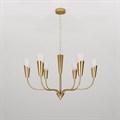 Подвесная люстра Eurosvet Rhyton 60167/6 латунь - фото 4754966