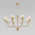Подвесная люстра Eurosvet Rhyton 60167/8 латунь - фото 4754972