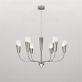 Подвесная люстра Eurosvet Rhyton 60167/6 никель - фото 4754986