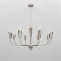 Подвесная люстра Eurosvet Rhyton 60167/8 никель - фото 4754995