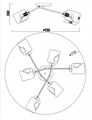 Потолочная люстра Freya Isabella FR5095CL-06G - фото 4755571