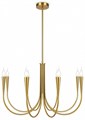 Люстра на штанге Freya Branches FR5253PL-08BS - фото 4755814