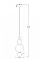 Подвесной светильник Freya Pearl FR5388PL-01CH - фото 4756727