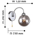 Бра F-promo Rimula 2342-1W - фото 4757477 Бра F-promo Rimula 2342-1W - фото 4757477