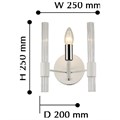 Бра F-promo Supreme 2539-1W - фото 4757531 Бра F-promo Supreme 2539-1W - фото 4757531