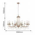 Подвесная люстра F-promo Plini 2591-12P - фото 4757609 Подвесная люстра F-promo Plini 2591-12P - фото 4757609