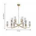 Подвесная люстра F-promo Shandar 4620-12P - фото 4759050 Подвесная люстра F-promo Shandar 4620-12P - фото 4759050