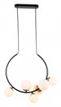 Подвесной светильник Indigo Nuvole 11002/6P Black - фото 4766488