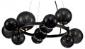 Подвесная люстра Indigo Molecola 11018/11P Black - фото 4766812