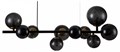 Подвесная люстра Indigo Molecola 11018/10P Black - фото 4766817
