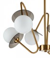 Люстра на штанге Indigo Jazz 11020/6R Brass - фото 4766896