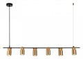 Подвесной светильник Indigo Liberta 11014/6P Gold - фото 4766908
