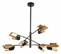 Люстра на штанге Indigo Severo 10004/6R Black - фото 4766997