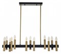 Люстра на штанге Indigo Cero 13009/12PL Black - фото 4767121