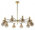 Люстра на штанге Indigo Collana 13015/10R Gold - фото 4767166