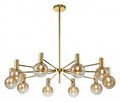 Люстра на штанге Indigo Collana 13015/10R Gold - фото 4767167