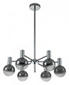 Люстра на штанге Indigo Collana 13015/6R Chrome - фото 4767174