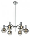 Люстра на штанге Indigo Collana 13015/6R Chrome - фото 4767175