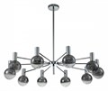 Люстра на штанге Indigo Collana 13015/10R Chrome - фото 4767178