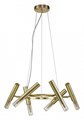 Подвесная люстра Indigo Sigaro 13006/6P Gold - фото 4767207