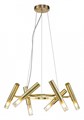 Подвесная люстра Indigo Sigaro 13006/6P Gold - фото 4767208