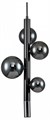 Подвесная люстра Indigo Canto 11026/5P Black - фото 4767229