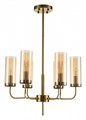 Люстра на штанге Indigo Balletto 13014/6R Brass - фото 4767284