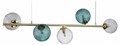 Подвесной светильник Indigo Selva 11032/5PL Gold - фото 4767410