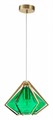 Подвесной светильник Indigo Vista 11012/1P Green - фото 4767542