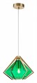 Подвесной светильник Indigo Vista 11012/1P Green - фото 4767543