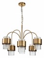 Подвесная люстра Indigo Eleganza 12019/A/6P Brass - фото 4767573