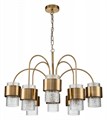 Подвесная люстра Indigo Eleganza 12019/A/8P Brass - фото 4767578