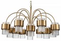 Подвесная люстра Indigo Eleganza 12019/A/12P Brass - фото 4767582