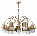 Подвесная люстра Indigo Eleganza 12019/A/12P Brass - фото 4767583