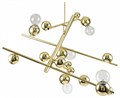 Подвесная люстра Indigo Saldo 11033/5P Gold - фото 4767607