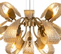 Подвесная люстра Indigo Fless 11033/12P Amber - фото 4767697