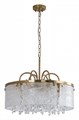 Подвесная люстра Indigo Prosecco 12033/6P Brass - фото 4767899