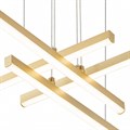 Подвесная люстра Indigo Paralleli 14017/4P Gold - фото 4767986