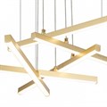 Подвесная люстра Indigo Paralleli 14017/5P Gold - фото 4767991