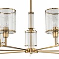 Люстра на штанге Indigo Dante 13022/7R Brass - фото 4768043